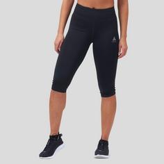 Rückansicht von Odlo Essentials 3/4-Lauftights Damen black