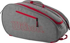 Wilson TEAM PADEL Padelschläger grey-brightred