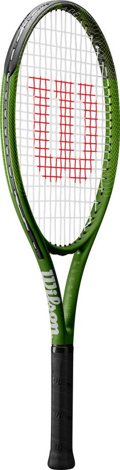 Rückansicht von Wilson BLADE FEEL COMP JUNIOR 25 Tennisschläger Kinder green-black