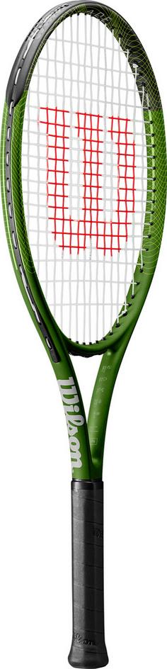 Rückansicht von Wilson BLADE FEEL COMP JUNIOR 26 Tennisschläger Kinder green-black