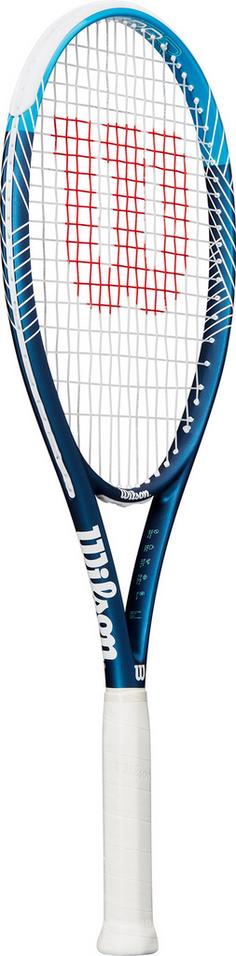 Rückansicht von Wilson ULTRA POWER 105 Tennisschläger blue-white