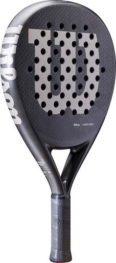 Rückansicht von Wilson CARBON FORCE LT Padelschläger black-grey