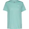 Under Armour Tech Bubble Funktionsshirt Damen - radial turquoise-white