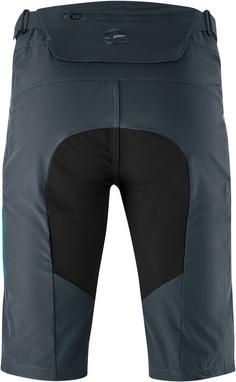 Rückansicht von Gonso Valdes Fahrradshorts Herren graphite