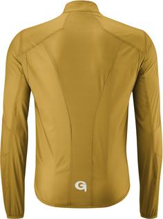 Rückansicht von Gonso Campello Fahrradjacke Herren egyptian sand