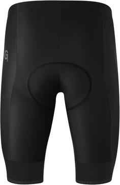 Rückansicht von Gonso Sitivo Fahrradtights Herren black-bright green