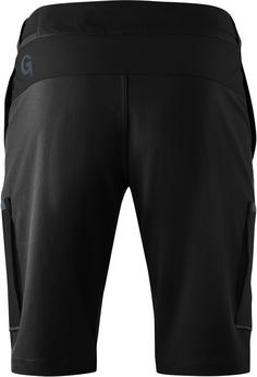 Rückansicht von Gonso Garzone Fahrradshorts Herren black