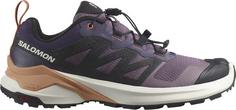 Salomon X-ADVENTURE Multifunktionsschuhe Damen moonscape-black-sun baked