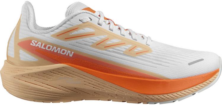 Salomon Salomon AERO BLAZE 2 Laufschuhe Damen - white-dragon fire-peach quartz - 0 | SportScheck