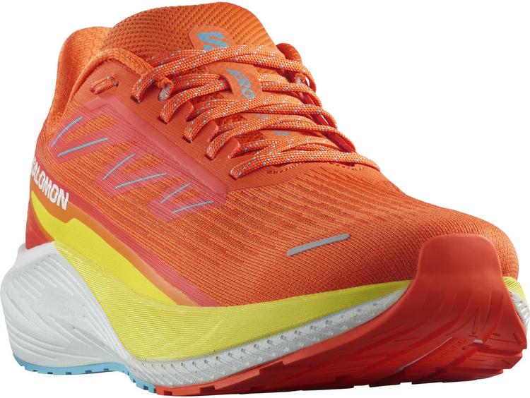 Salomon Salomon AERO BLAZE 2 Laufschuhe Herren - dragon fire-sulphur spring-white - 1 | SportScheck