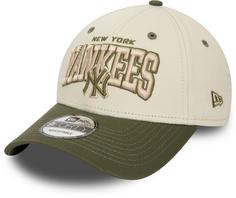 New Era MLB White Crown 9Forty New York Yankees Cap white-green