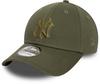New Era MLB Outline 39Thirty New York Yankees Cap - olive-olve