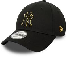 New Era MLB Team Outline 9Forty New York Yankees Cap black-yellow