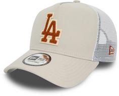 New Era MLB Boucle Los Angeles Dodgers Trucker Cap stone-white