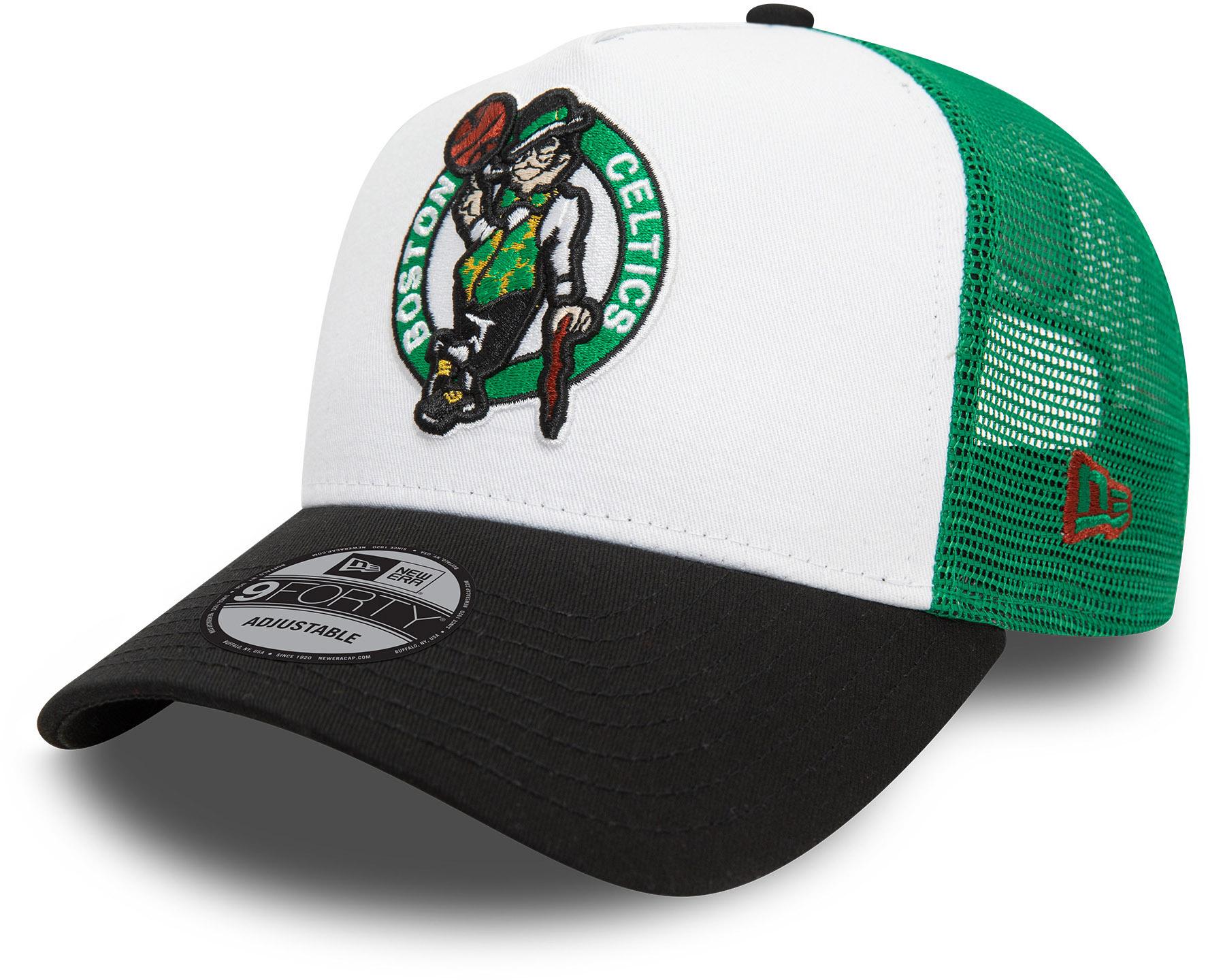 New Era Boston Celtics Trucker Cap