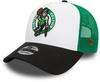 New Era Boston Celtics Trucker Cap - white-black-green