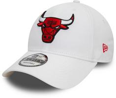 New Era 9forty Chicago Bulls Cap white-red