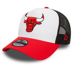 New Era Chicago Bulls Cap white-red-black