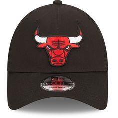 Rückansicht von New Era 9forty Chicago Bulls Trucker Cap black