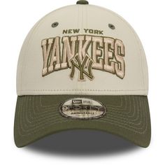 Rückansicht von New Era MLB White Crown 9Forty New York Yankees Cap white-green