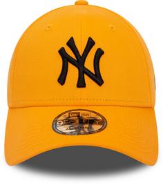 Rückansicht von New Era MLB 9Forty The League New York Yankees Cap orange-navy