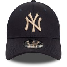 Rückansicht von New Era MLB 39Thirty League Essential Yankees Cap navy-stone