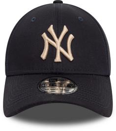 Rückansicht von New Era MLB 39Thirty League Essential Yankees Cap navy-stone