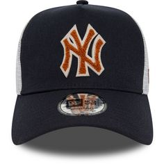 Rückansicht von New Era MLB Boucle New York Yankees Trucker Cap navy-stone