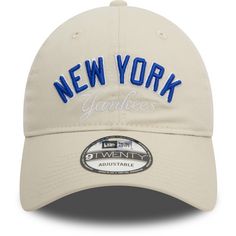 Rückansicht von New Era 9twenty New York Yankees Cap stone
