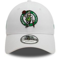 Rückansicht von New Era 9forty Boston Celtics Cap white-green