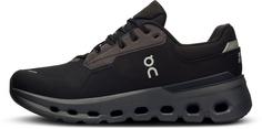 Rückansicht von On CLOUDRUNNER WATERPROOF Laufschuhe Damen magnet-black