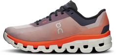 Rückansicht von On Cloudflow 4 Laufschuhe Damen quartz-flame