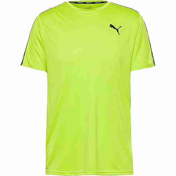 PUMA Fit Taped Funktionsshirt Herren lime pow