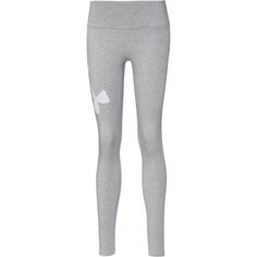 Under Armour Campus Tights Damen mod gray light heather-white