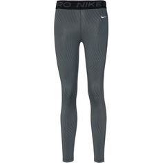Nike Pro 7/8-Tights Damen anthracite-black-white