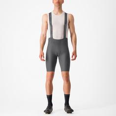 Rückansicht von castelli Espresso 3/4-Bibtights Herren gunmetal gray