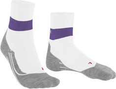 Rückansicht von Falke RU Stabilizing Laufsocken Damen white