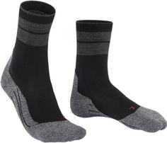 Rückansicht von Falke TK Stabilizing Laufsocken Herren black