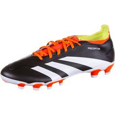 adidas PREDATOR LEAGUE L MG Fu&szlig;ballschuhe Herren core black-ftwr white-solar red