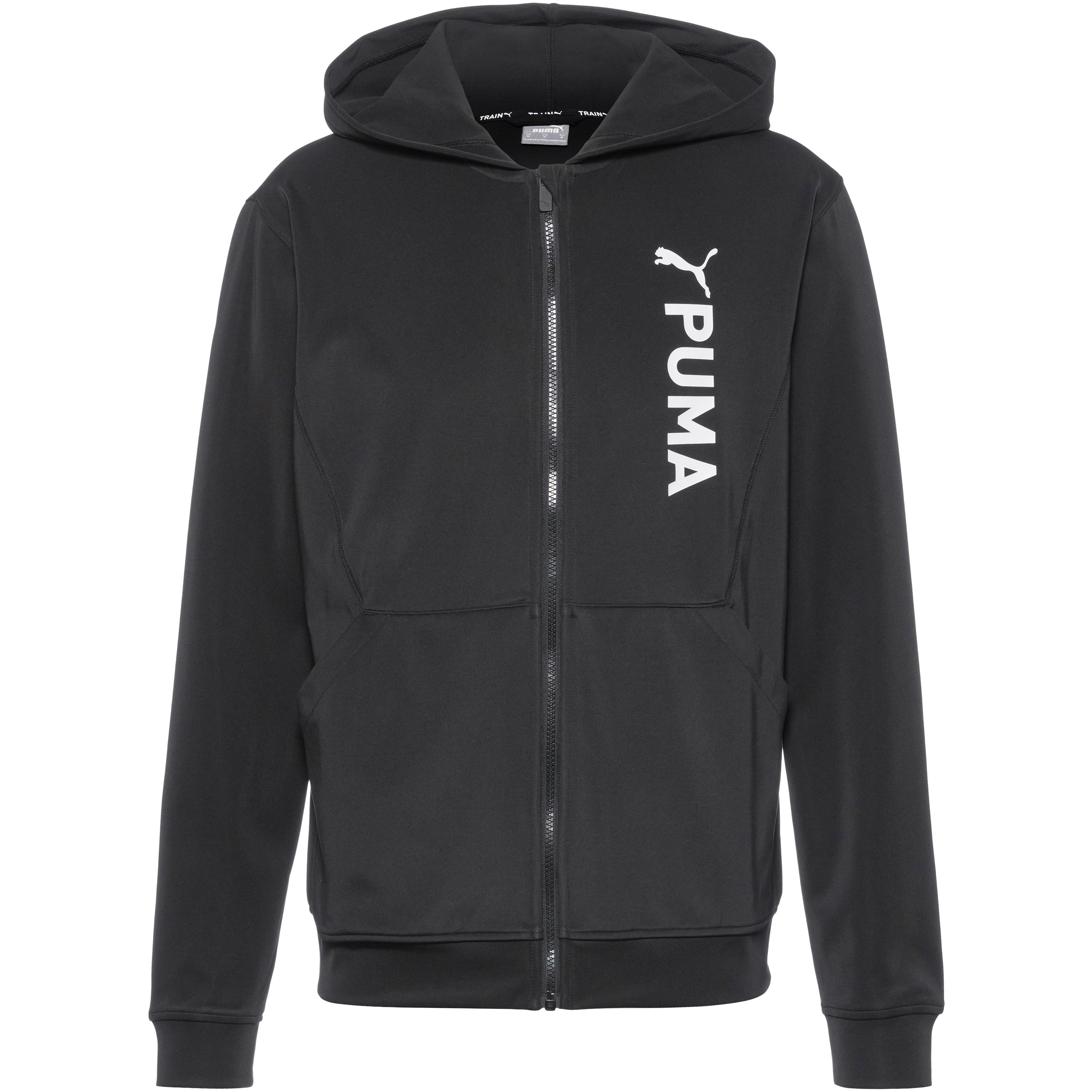 PUMA Fit Double Kapuzenjacke Herren puma black im Online Shop von SportScheck kaufen