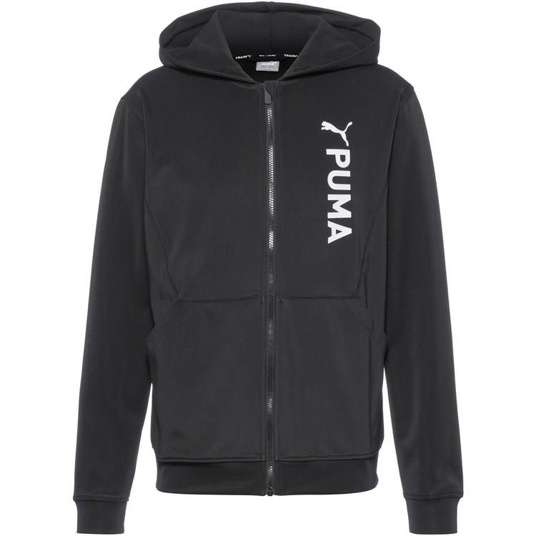 PUMA PUMA Fit Double Kapuzenjacke Herren - puma black - 0 | SportScheck