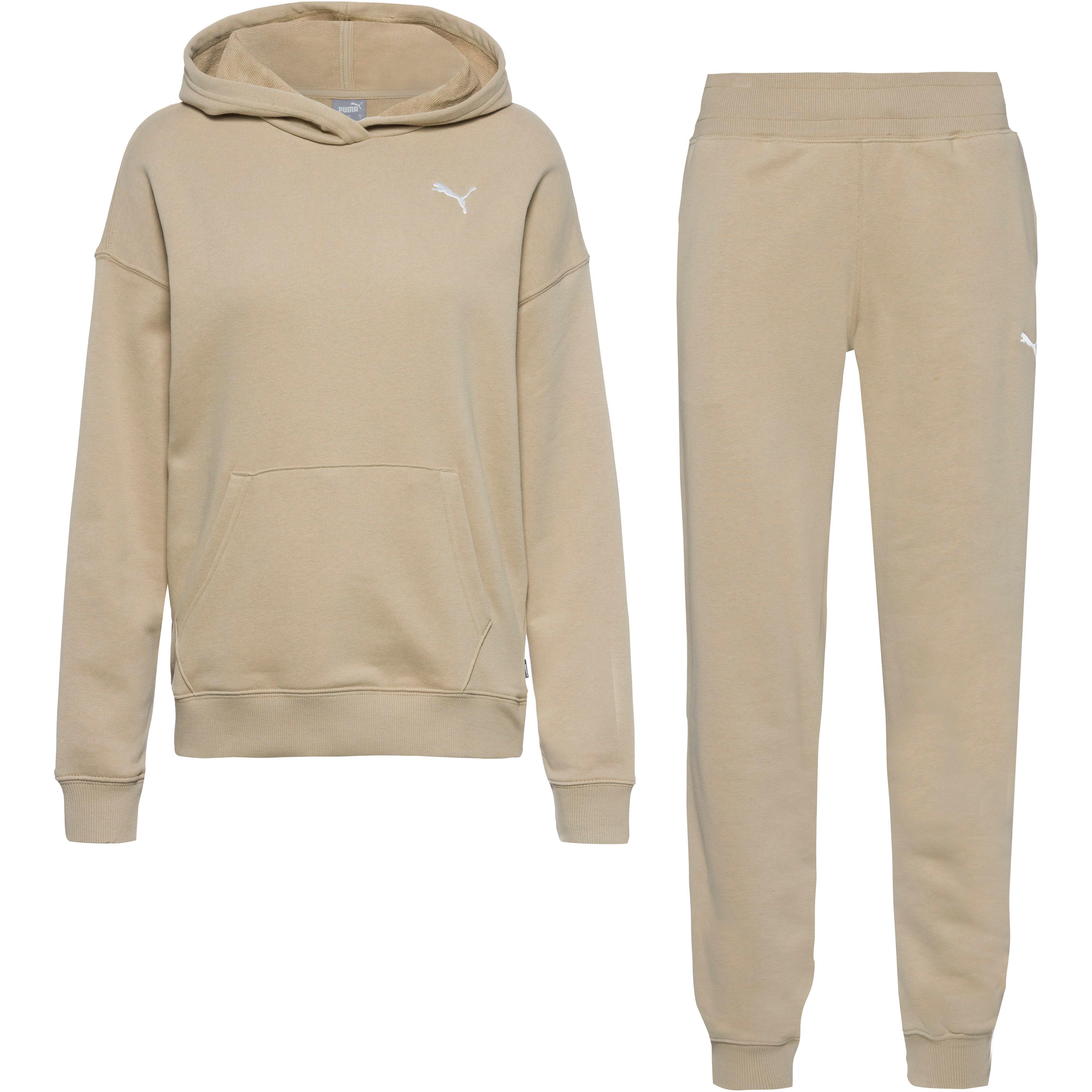 PUMA Loungewear Trainingsanzug Damen prairie tan im Online Shop von SportScheck kaufen