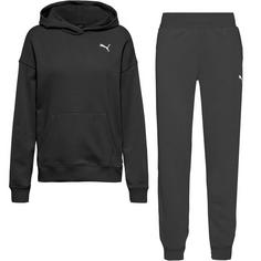 PUMA Loungewear Trainingsanzug Damen puma black