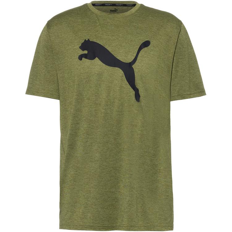 PUMA PUMA TRAIN FAV HEATHER CAT Funktionsshirt Herren - olive green heather - 0 | SportScheck