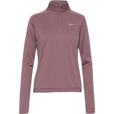 Nike PACER Funktionsshirt Damen smokey mauve-reflective silv