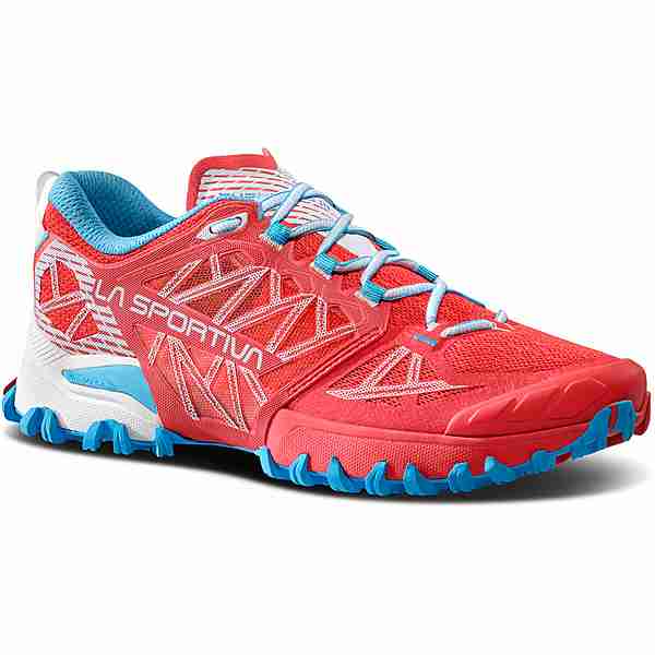 La Sportiva Trailrunning Schuhe Damen hibiscus-malibu blue