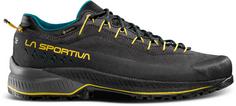 Rückansicht von La Sportiva GTX TX4 Evo Zustiegsschuhe Herren carbon-bamboo