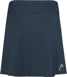 Rückansicht von HEAD CLUB BASIC Skort Kinder navy