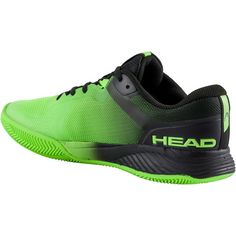 Rückansicht von HEAD Sprint Evo 3.5 Clay Tennisschuhe Herren black-neon green