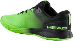 Rückansicht von HEAD Sprint Evo 3.5 Clay Tennisschuhe Herren black-neon green